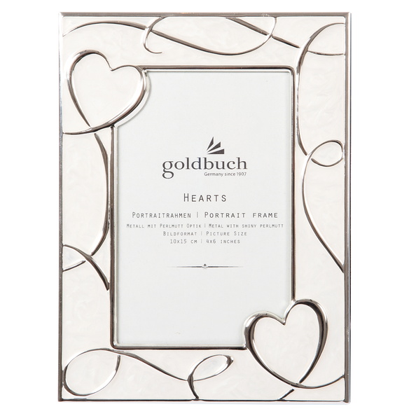 GOLDBUCH foto okvir Hearts cream 10X15