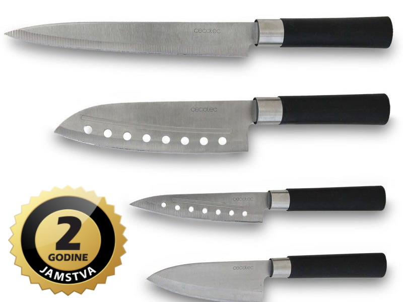 Cecotec no�evi Santoku set 4 komada, 2 godine jamstva