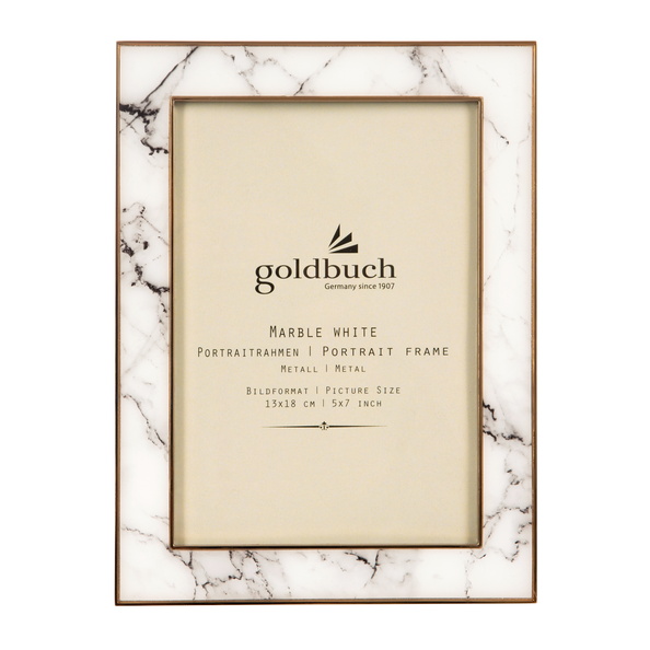 GOLDBUCH foto okvir Marble bijeli, 13x18cm