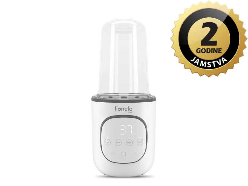 Lionelo grija boica i sterilizator, 5 u 1, odmrz, brzo gr, bijelo THERMUP 2.0