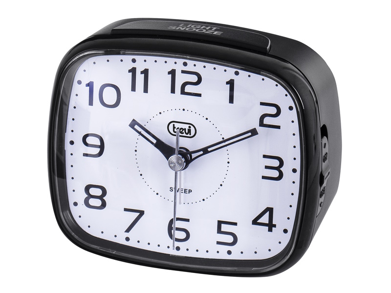 TREVI budilica, quartz, pozadinsko osvjetljenje, crna SL 3054