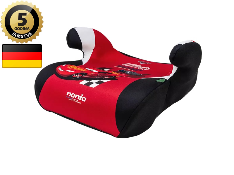 OSANN autosjedalica booster, i-Size, 126-150cm, Disney Cars JAMSTVO 5god