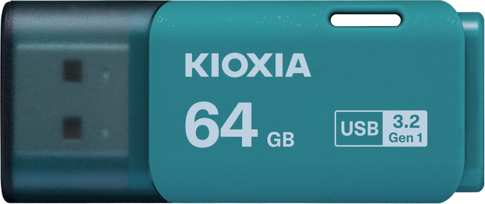 Memorija USB Kioxia-Toshiba Hayabusa 3.2 64GB aqua U301