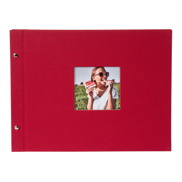 GOLDBUCH foto album Bella Vista  crne str 39x31 crveni