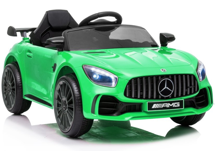 LEAN Ride-On Mercedes AMG GT R, Elektrini auto sa bat., 2.4G daljinski, Zeleni