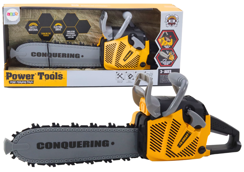 LEAN Igraka, Motorna pila za djecu Gumena otrica, Svjetla, Zvuci