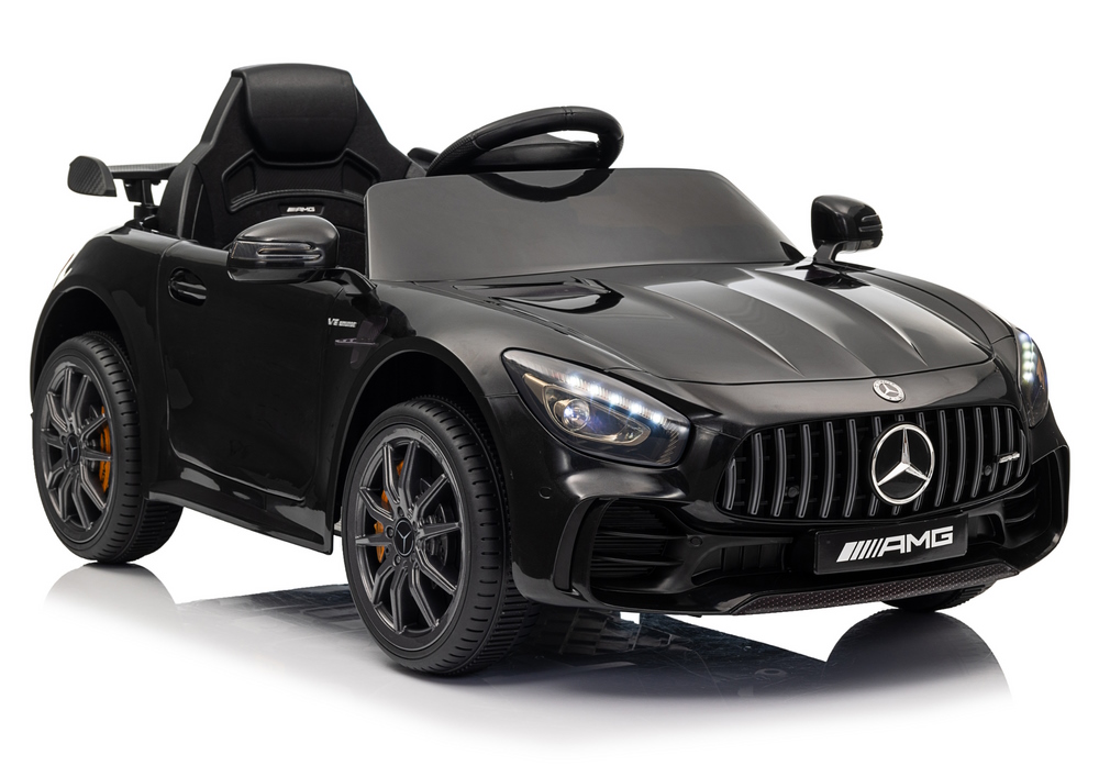 LEAN Ride-On Mercedes GTR , Elektrini auto sa baterijom, 2.4G daljinski, Crni