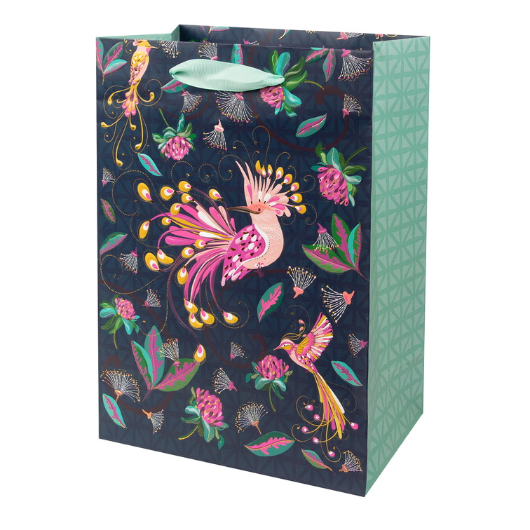 GOLDBUCH ukrasna vre�ica 30x11 cm Tropical Birds Blue