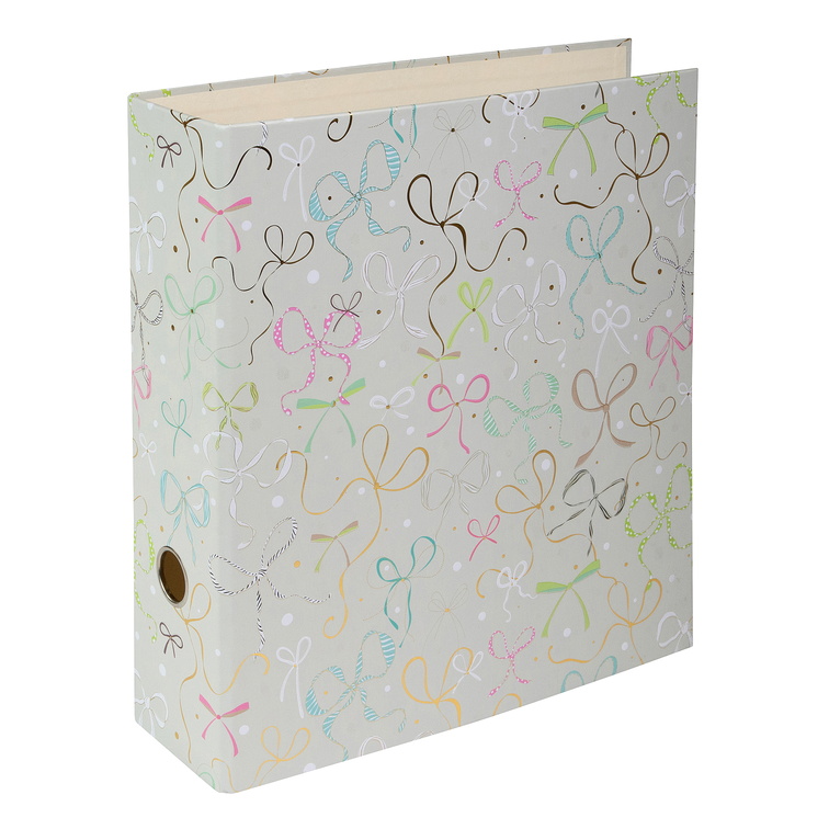 GOLDBUCH Registrator A4, 8 cm Ribboné taupe