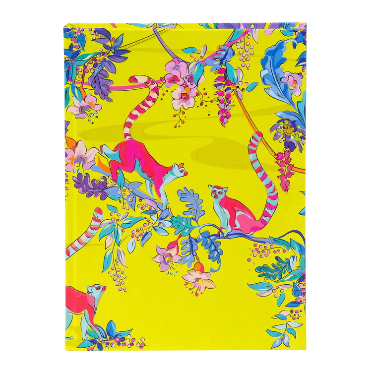 GOLDBUCH bilje�nica bez linija sa tvrdim koricama A5 Wild Life Lemurs