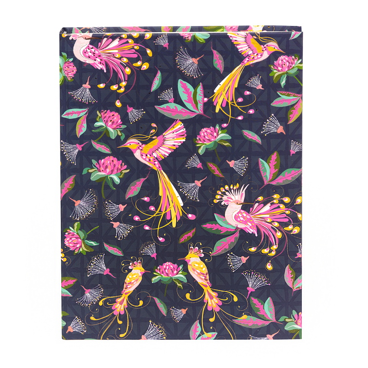 GOLDBUCH bilje�nica bez linija sa tvrdim koricama A5 Tropical Birds Blue