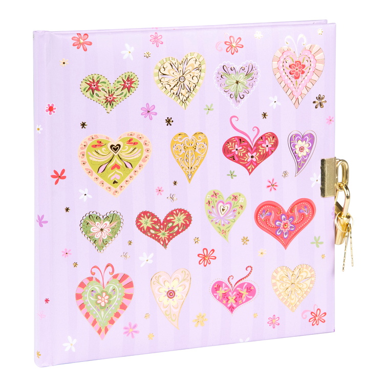 GOLDBUCH Dnevnik 17x17 cm, 96 stranica Sweet Beat