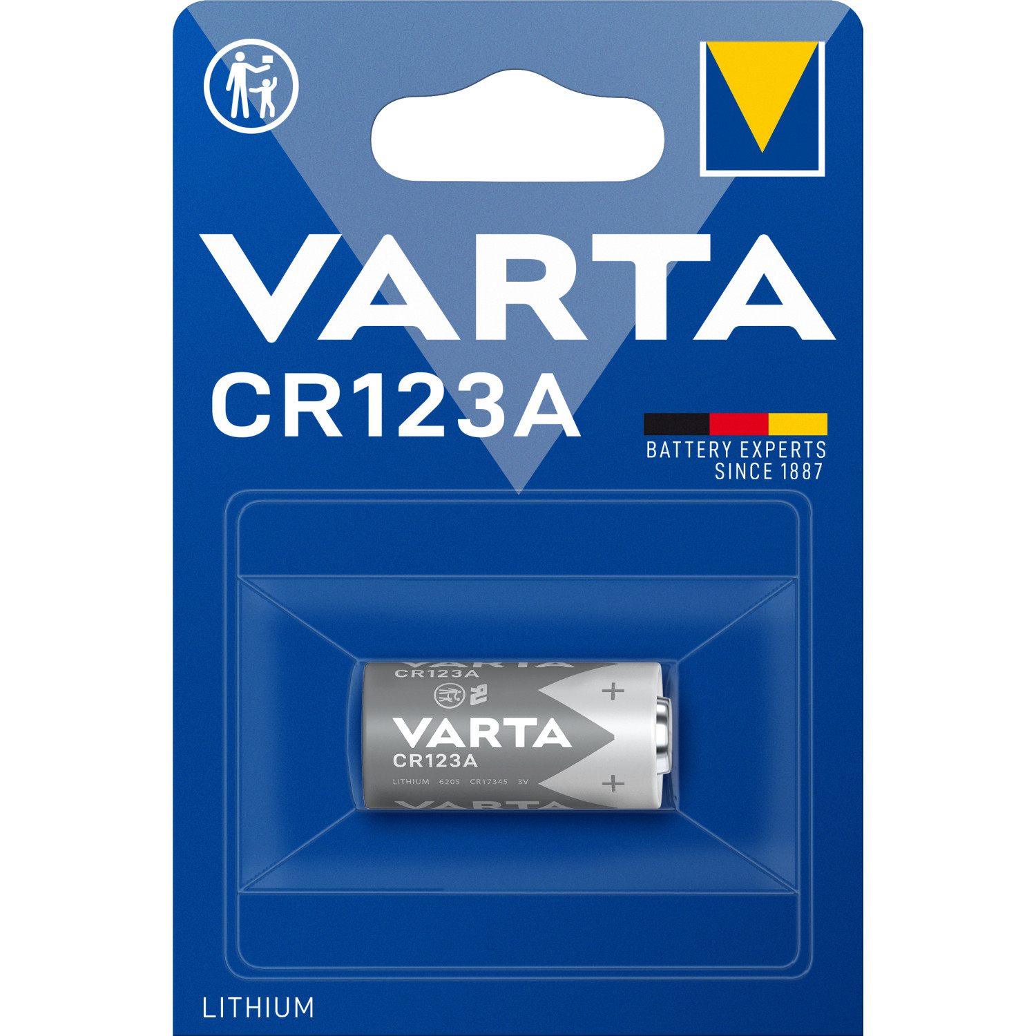 Baterije Varta 6205 CR123