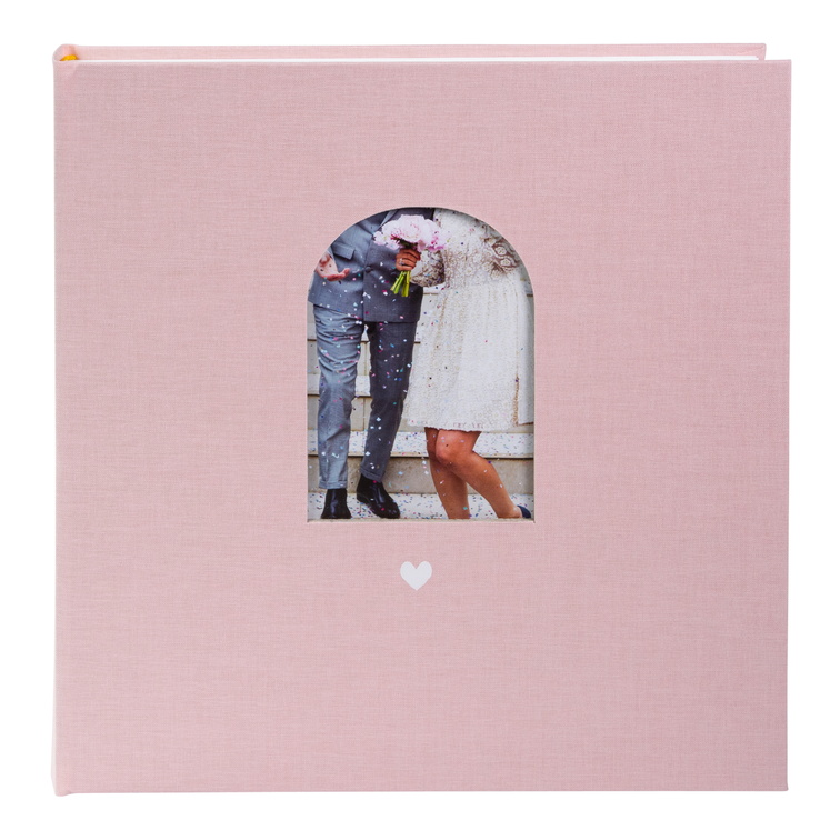 GOLDBUCH foto album Herzensmoment 30x31cm 60str, rozi