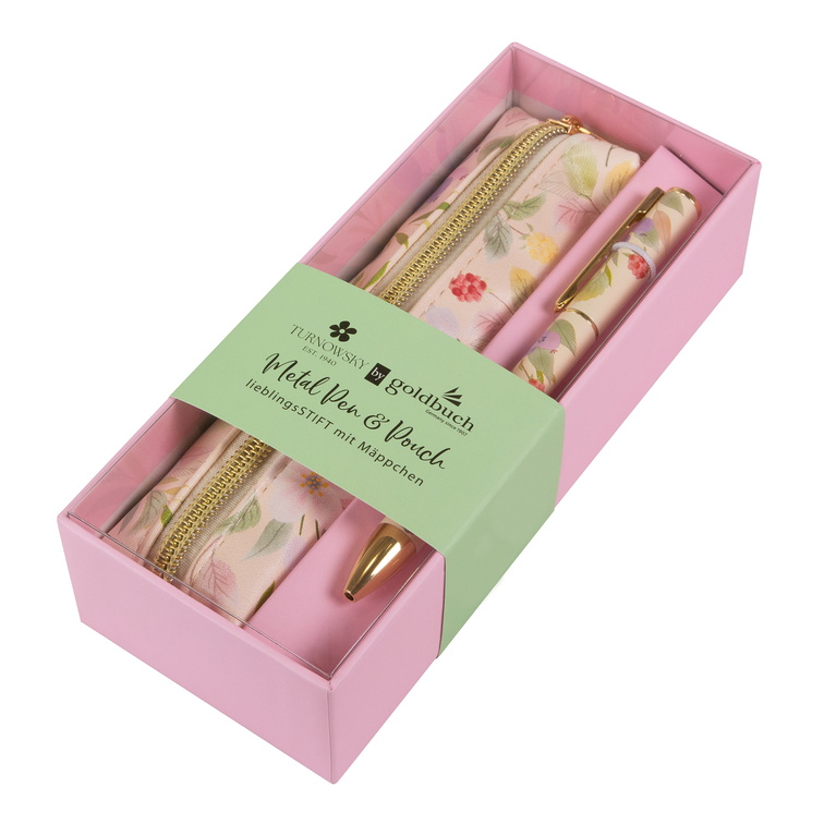 GOLDBUCH kemijska olovka sa pernicom Blissful Blossom mango !!