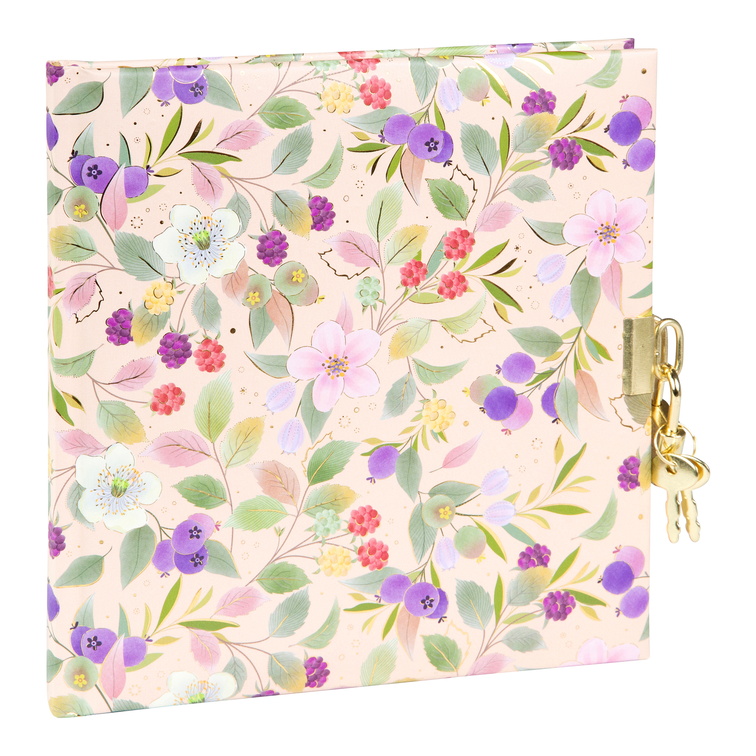GOLDBUCH Dnevnik 17x17 cm, 96 stranica Blissful Blossom mango