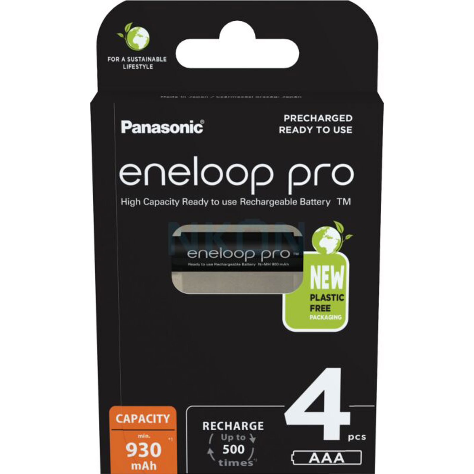 Baterije punjive Eneloop PRO pre-charged  4xAAA